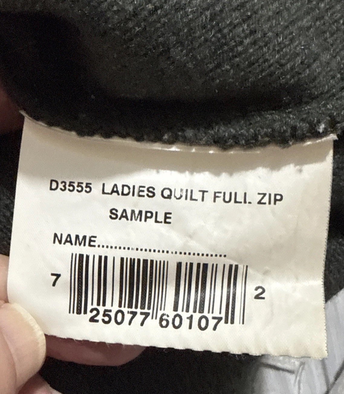 Barbour Sporting Wool Knit Jacket Womens M Sample… - image 10