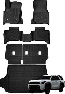 Floor Mats for Toyota 4runner 2025 for 6th Gen 4runner(No Hybrid EV&i-Force MAX)