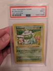 PSA 9! Pokemon Base Set 1st Edition Bulbasaur Shadowlesss MINT  | 44/102