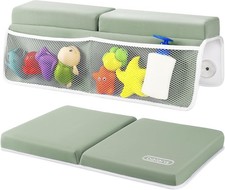 Baby Bath Kneeler and Elbow Rest Pad Set - Baby Bath Support for Knees and Elbow