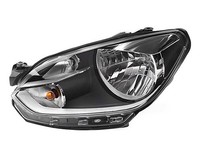 Scheinwerfer Links Volkswagen UP 2012-2016 MIT Chomiertem Rahmen Hella