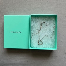 TIFFANY  Co. Tiffany Open Heart Necklace in Silver