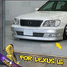 Fits 98-00 Lexus LS400 JDM AIM VZ Style Front Bumper Lip Spoiler VIP Body Kit