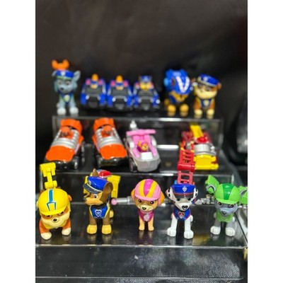 Paw Patrol Mini Figures Vehicles Lot 14 Pieces