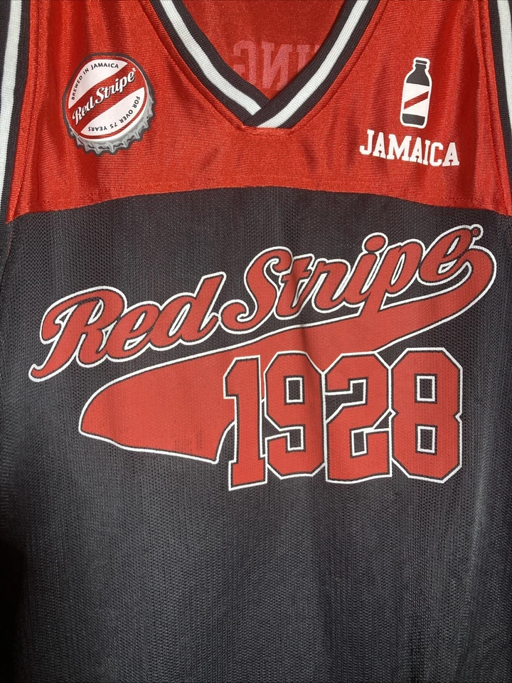 Camiseta deportiva de baloncesto Red Stripe Beer XL Foto 3 de 4