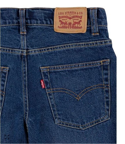 Auténticos pantalones vaqueros elásticos rectos LEVI'S para jóvenes niños 551Z azules $42 nuevos con etiquetas - Imagen 4 de 10