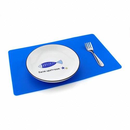 22*36cm Non-slip Silicon Kitchen Table Mat Washable Insulation Placemat UK NEW - Picture 4 of 33