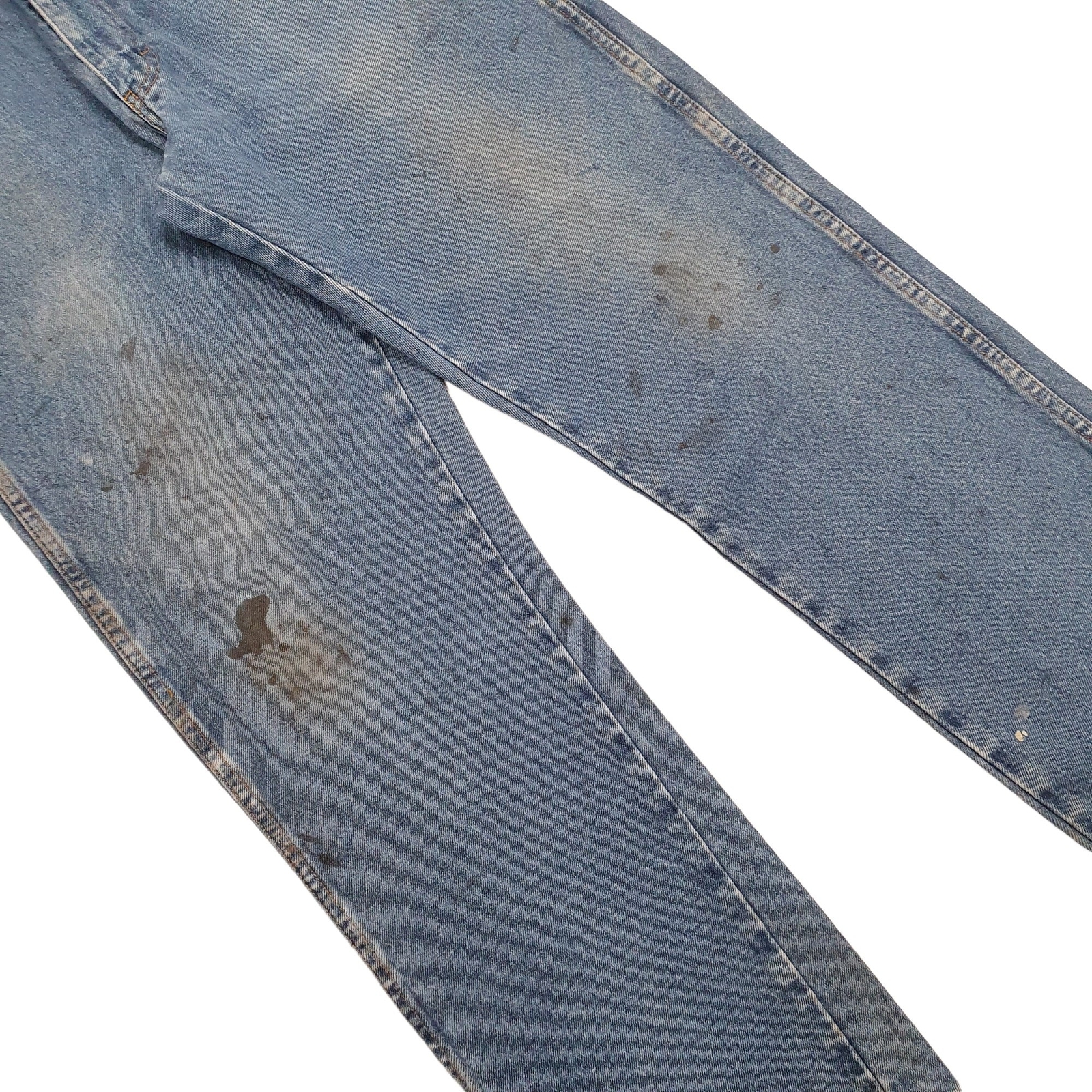 DICKIES Regular Jeans Straight Fit Blue Denim Trousers Mens W34 L30 image 3