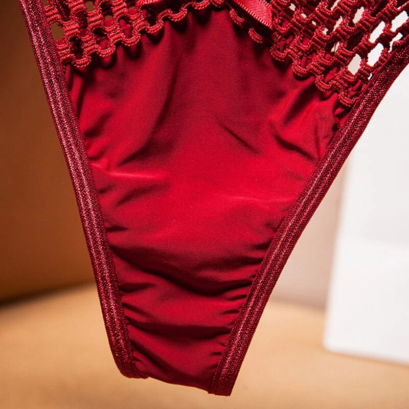 Women's Sexy Lace Panties Briefs Underwear Lingerie Knickers Thongs G-String ↕ - Image 4 of 4