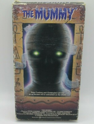 THE MUMMY VHS VIDEO MOVIE, PETER CUSHING, CHRISTOPHER LEE, YVONNE ...