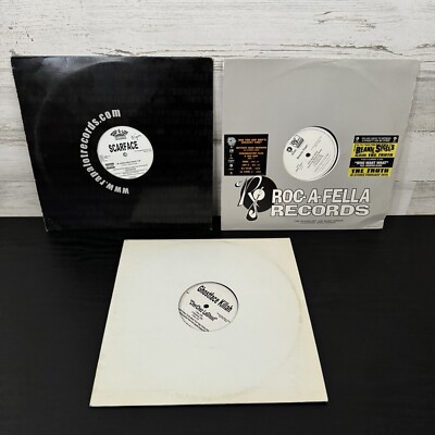 Promo - Ghostface Killah, Scarface, Beanie Sigel - Hip Hop Vinyl Single Lot
