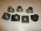 8 Antque Radio Tube Sockets For 01A Tubes