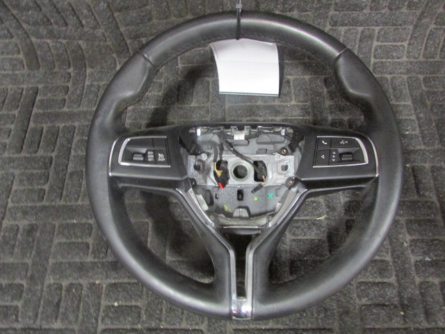 Maserati Ghibli, Steering Wheel, Black Leather, Used, P/N 670044504