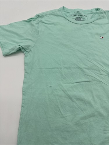 Tommy Hilfiger Youth Boy Large Embroidered Logo Green Solid…#5827 - Picture 3 of 11