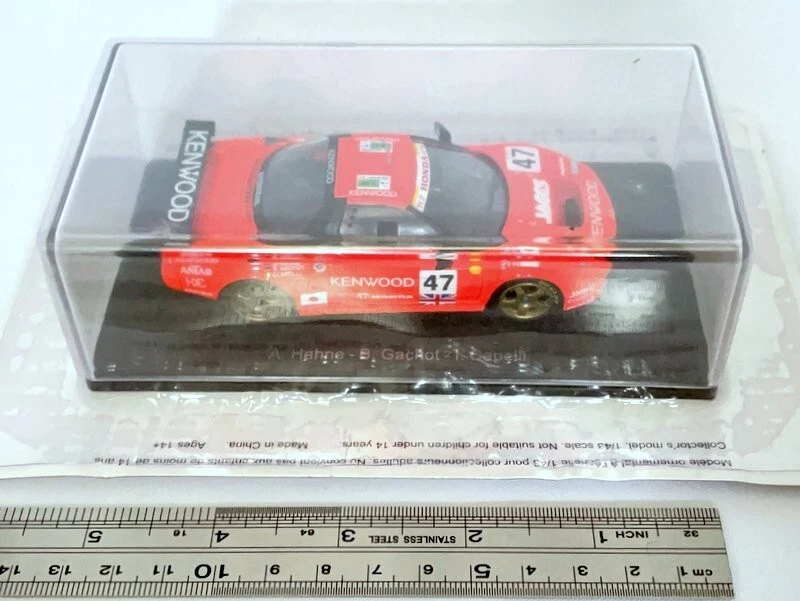 Honda NSX GT1 Turbo (1995) 1/43 Resin Model - Hachette Le Mans Cars (72) - Image 3 of 4