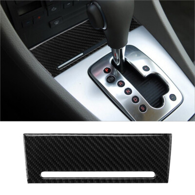 Carbon Fiber Interior Cigarette Lighter Cover Trim For Audi A4 B7 2005-2008 