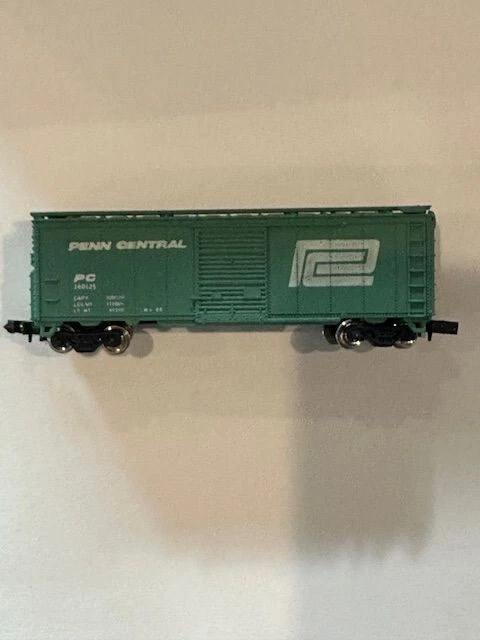 CON- COR 40' BOX CAR Penn Central N Scale in Box with Papers - Image 2 of 4