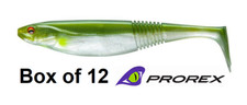 12 x 25cm CHART PEARL DAIWA PROREX CLASSIC DF DUCK FIN SHADS 250DF SOFT LURES