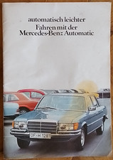 Original Werbebroschüre Mercedes Benz Automa...