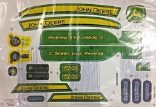 PEG PEREGO ADESIVI TRATTORE JOHN DEERE IGOR0068    MMEV1377 -nuovo-Italia