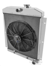 1949 1950 1951 1952 1953 1954 Chevy Truck 3 Row Rr Radiator 16 Inch Fan 1949 1950 1951 1952 1953 1954 Chevy Truck 3 Row Rr Radiator 16 Inch Fan