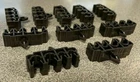 Multi Plastic Brake Line Pipe Mounting Holder Clips 5mm 8mm 3/16 5/16 QWD 10PCS