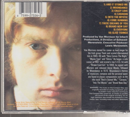 Van Morrison Moondance Cd Ebay