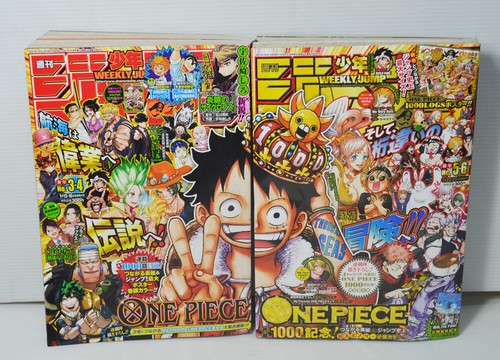 Weekly Shonen Jump 3 4 5 6 One Piece Episode 999 1000 With Poster Manga 21 Ebay Weekly Shonen Jump 3 4 5 6 One Piece Episode 999 1000 With Poster Manga 21 Ebay