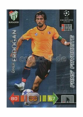 Panini Adrenalyn XL Champions League 10/11 - 82 - Ömer Erdogan - FANS FAVOURITE