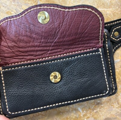 NWOT Handmade, Custom, Genuine Leather, Belt Bag, Western  display picture 2