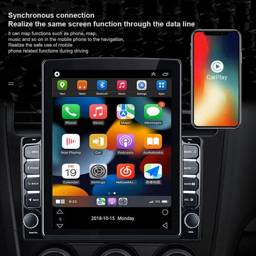 Car Stereo GPS Navi Radio 2Din Wifi w/Camera 9.7" 2+32G Android 13 Apple Carplay - Picture 9 of 19