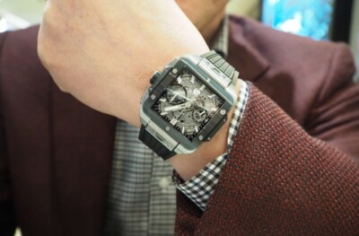 Hublot Square Bang Unico Titanium Ceramic - 821.NM.0170.RX