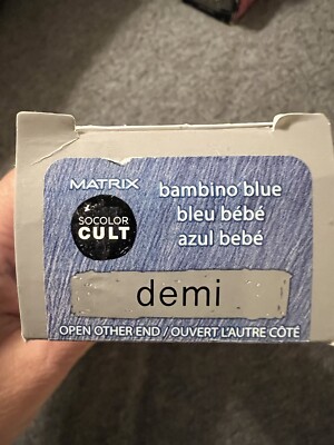 MATRIX SOCOLOR CULT SEMI / DEMI PERMANENT, Bambino Blue