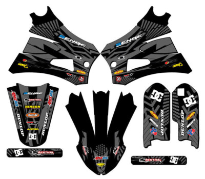 22-23 JR/ P3 CX 50 MAYHEM Schwarzes Senge Grafikset Kompatibel Mit Cobra