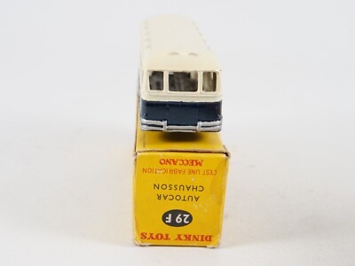 Dinky Toys France Ancien . Autocar Chausson , Num 29F . En Boîte d