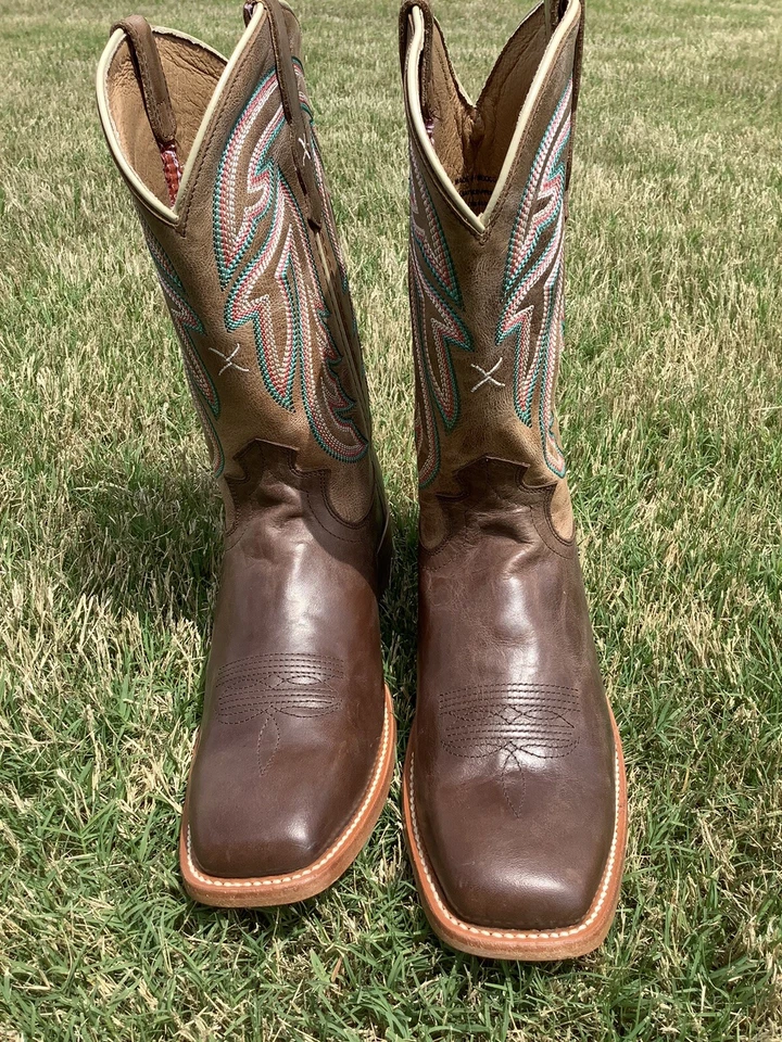 MUJERES NUEVAS Twisted X NUEVAS SIN CAJA RANCHER PUNTERA CUADRADA Botas TALLA 9M, Foto 4 de 4
