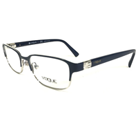 Vogue Brillenfassung VO4073-B 5051 Cat-Eye Vollrand Blau Silber 51-17-135