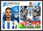 ANDRE SILVA SIGNING #59 REAL SOCIETY CHROME LA LIGA ESTE 2023-24 PANINI 23/24