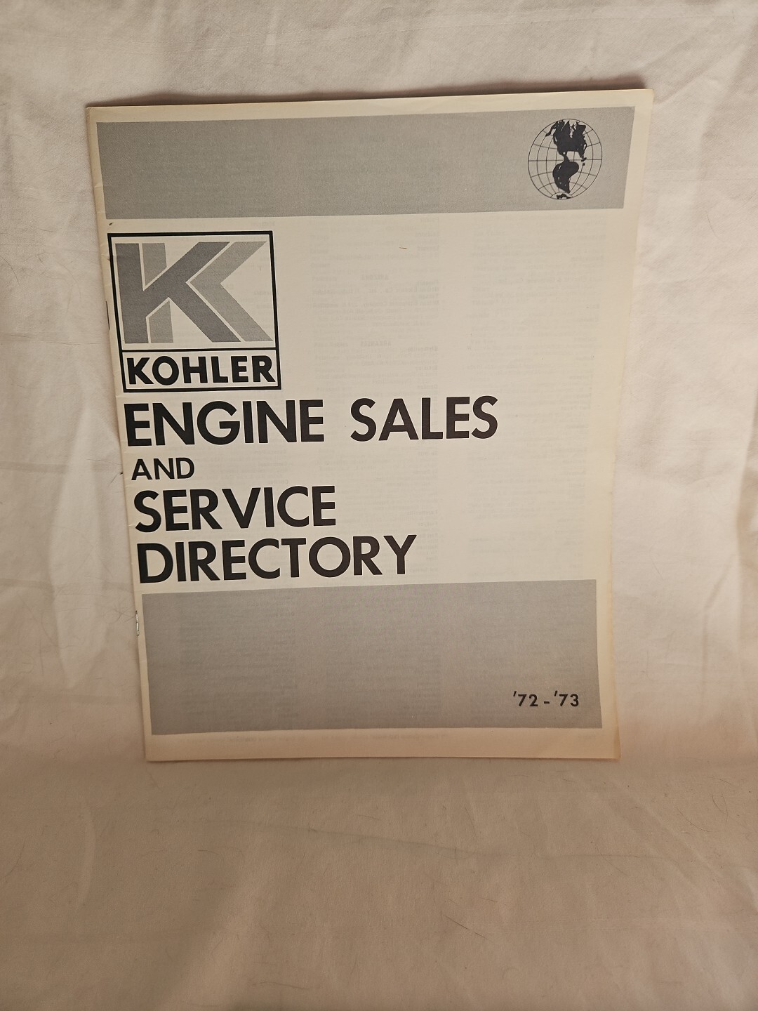 Manuale D'Uso Originale Kohler Per Motori K91, K141, K161, K181 - Copia Carta