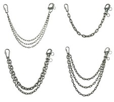 KAMERO Edelstahl Wallet Chain Hosenkette Bike...