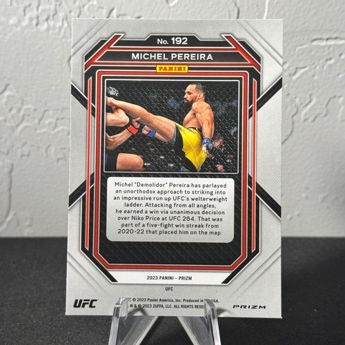 2023 Panini Prizm UFC Hyper Prizm 1 - 200 - COMPLETE YOUR SET - Add to Cart - Picture 195 of 203