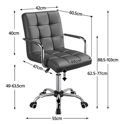 Bürostuhl Schreibtischstuhl Drehstuhl Chefsessel Computerstuhl Büromöbel Sessel - Bild 23 von 36