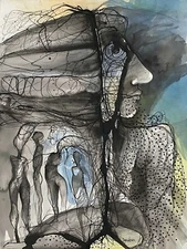 Vicente Dopico Lerner Cuban Artist $5000 Retail with COA