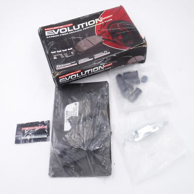 Power Stop Z23-1498 Carbon Fiber Ceramic Rear Brakes for 2011-2022 Dodge Durango