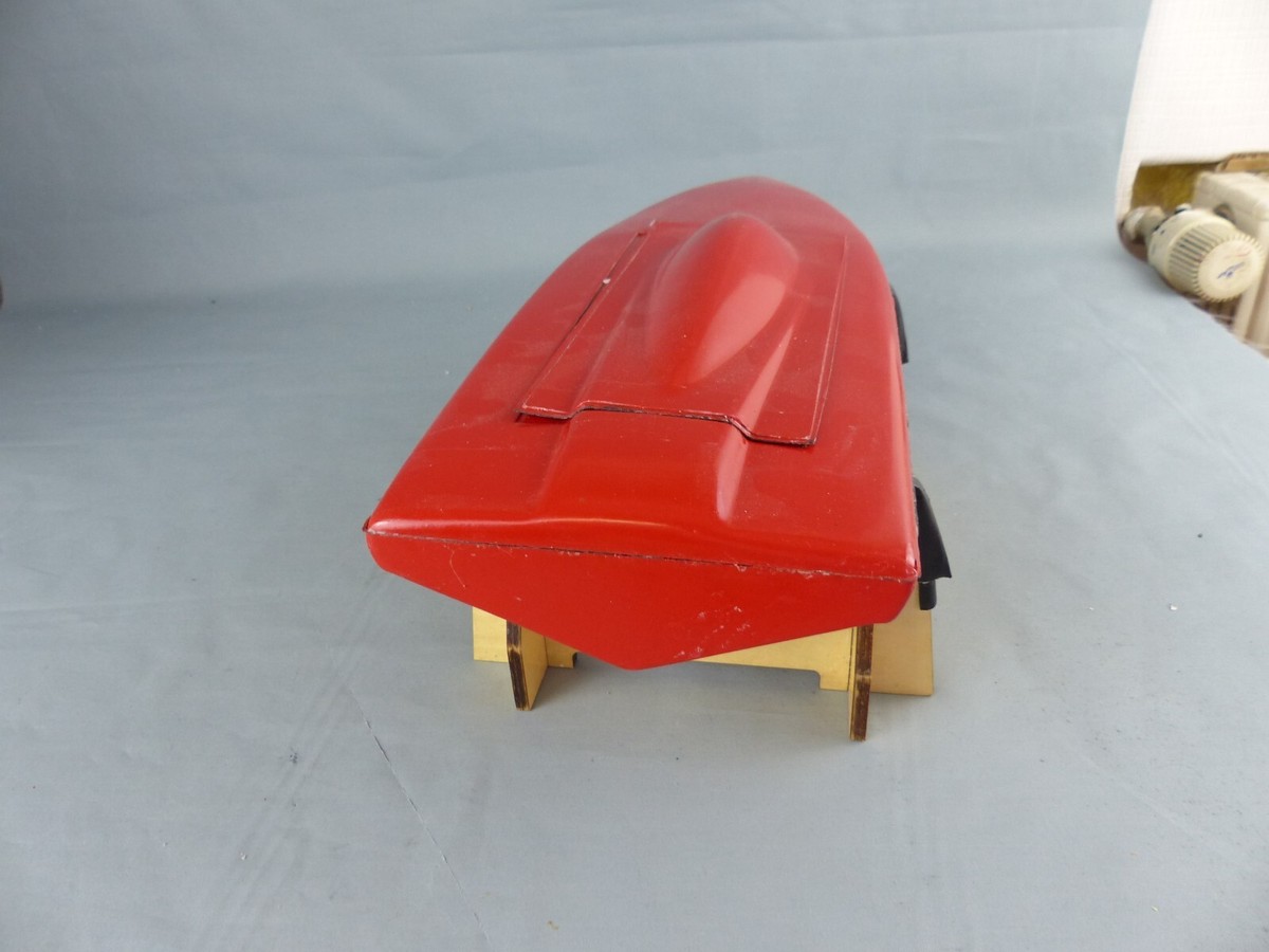 Coque Nue Bateau RC Modélisme - 39 Cm En Fibre - Projet Construction