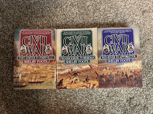 The Civil War Narrative by Shelby Foote - Complete 3 Volume Set ( Paperback )
