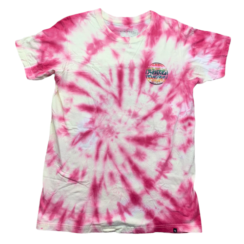 Rip Curl Pink Tie-Dye T-Shirt Mens 