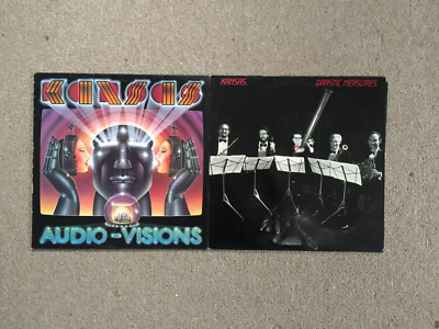 kansas drastic measures lp audio-visions lp