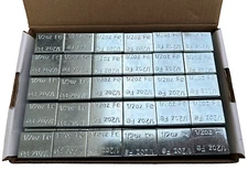 1 BOX 1/2oz Zinc Coated Wheel Weights Stick-On Adhesive Tape Lead-Free 180 Pcs