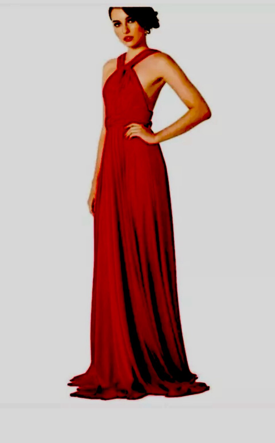 ESTAM Versatile Convertible Infinity Wrap Maxi Dr… - image 5